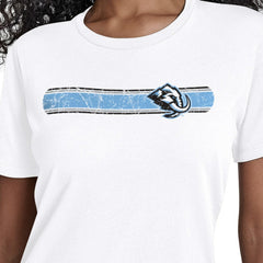Utah Mammoth - Starter Women's Team Stripe T-Shirt White