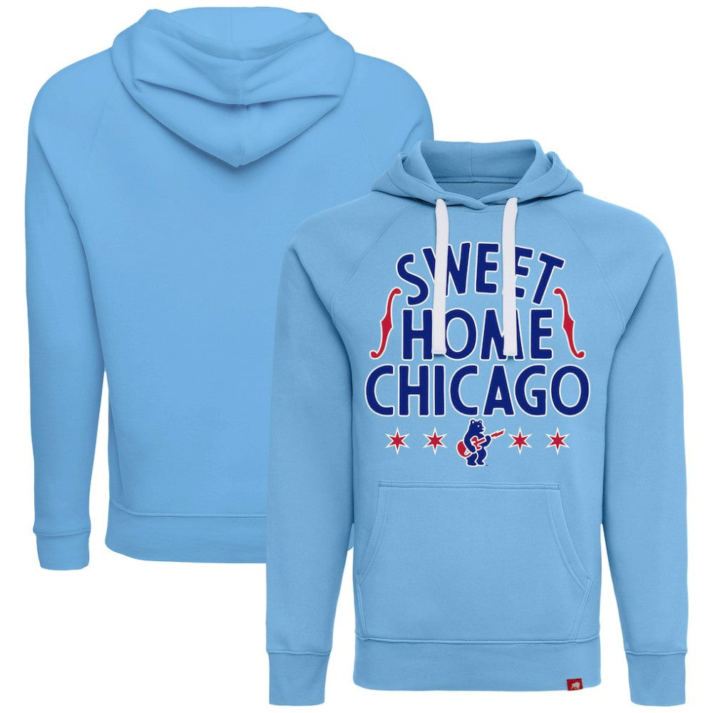 Chicago Cubs Sportiqe Unisex Sweet Home Chicago Olsen Tri-Blend Fleece Hoodie Sale