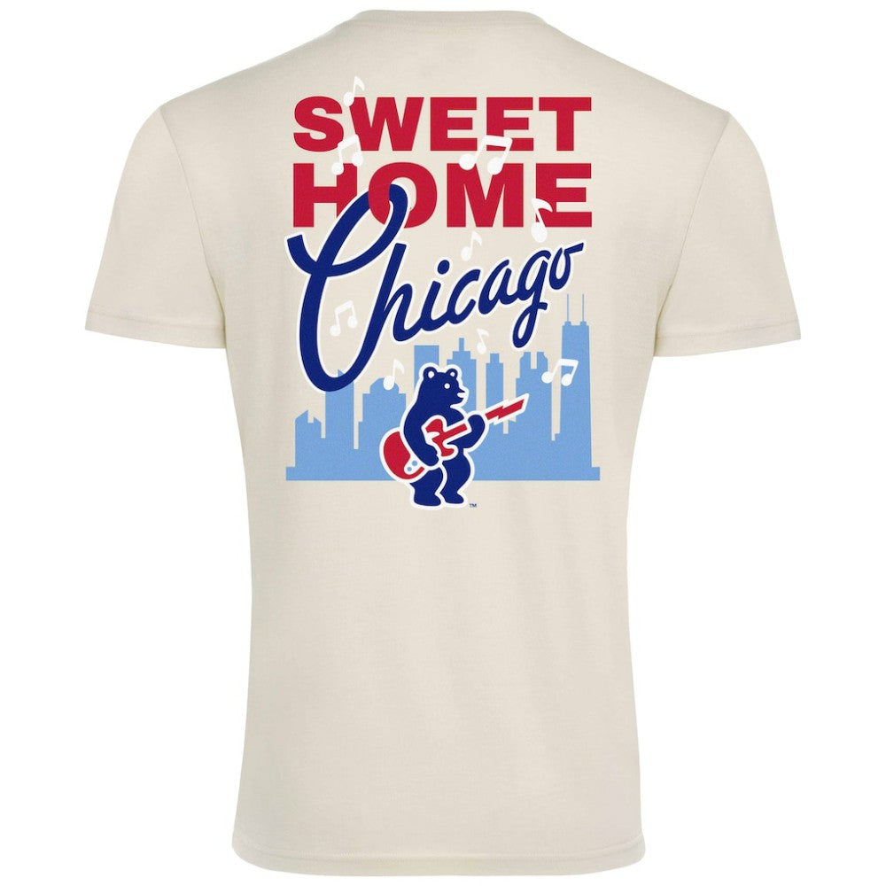 Chicago Cubs Sportiqe Unisex Sweet Home Chicago Comfy Tri-Blend Jersey T-Shirt On Sale