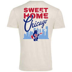 Chicago Cubs Sportiqe Unisex Sweet Home Chicago Comfy Tri-Blend Jersey T-Shirt On Sale