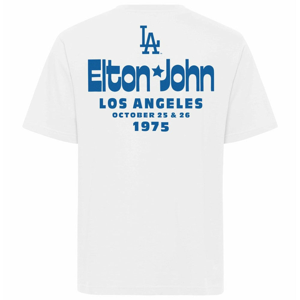 Los Angeles Dodgers x Elton John Sportiqe Unisex  Duke Oversized T-Shirt Near Me