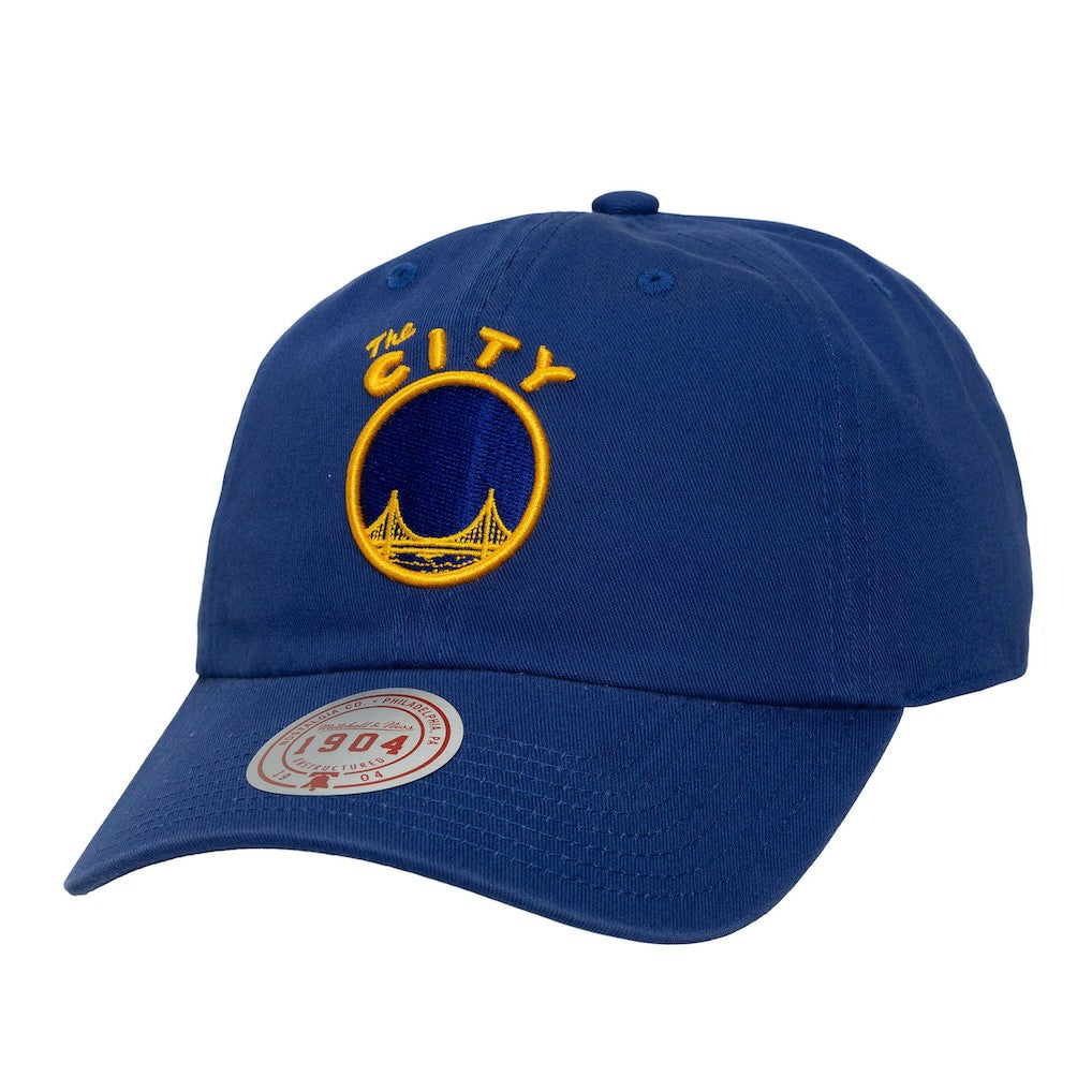 Mitchell & Ness - Golden State Warriors Hardwood Classics 1904 Adjustable Hat - Navy