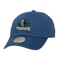 Mitchell & Ness - Minnesota Timberwolves Hardwood Classics 1904 Adjustable Hat - Blue
