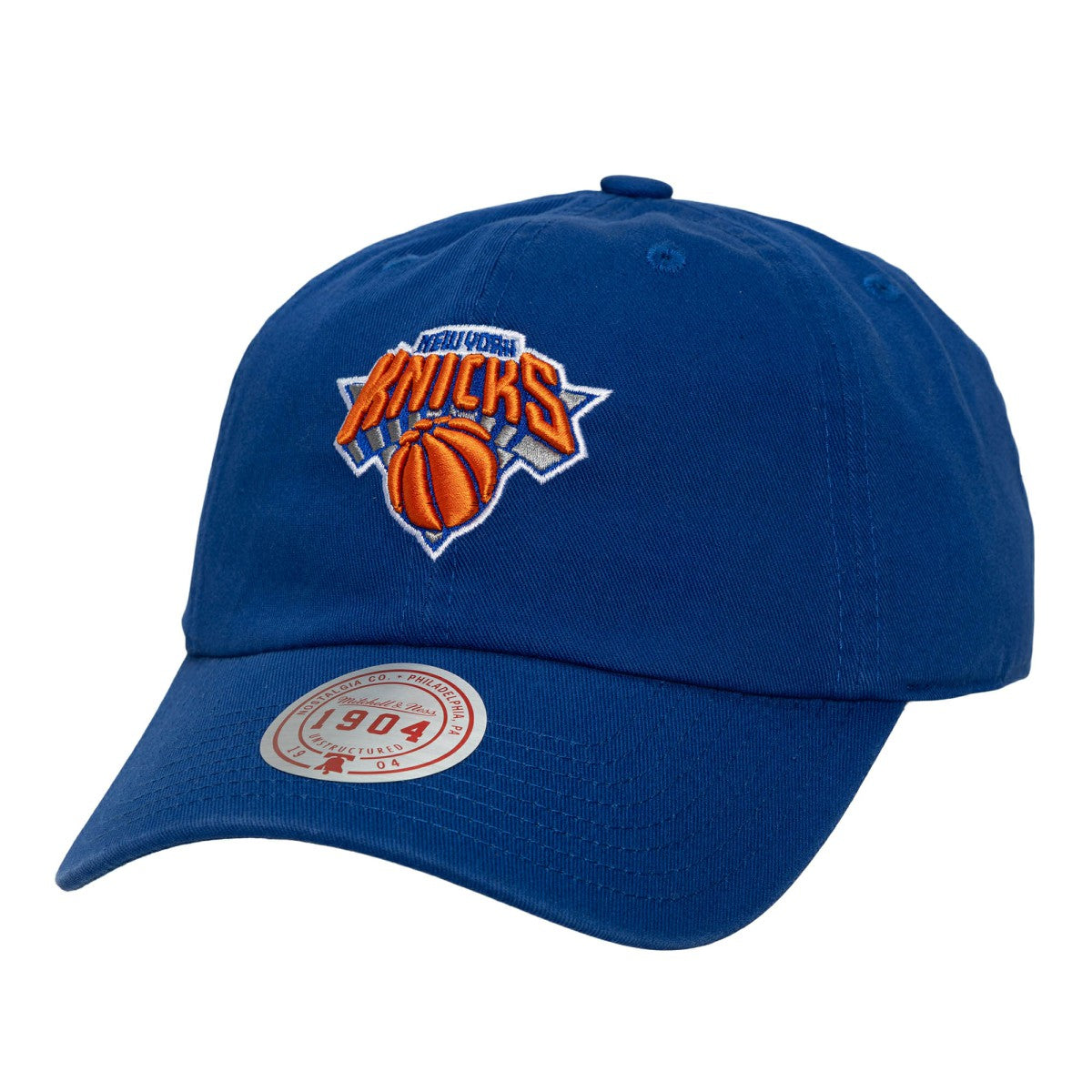 Mitchell & Ness - New York Knicks Hardwood Classics 1904 Adjustable Hat - Blue