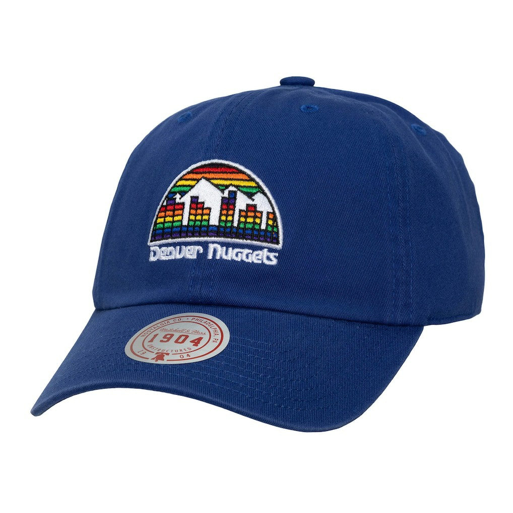 Mitchell & Ness - Denver Nuggets Hardwood Classics 1904 Adjustable Hat - Navy