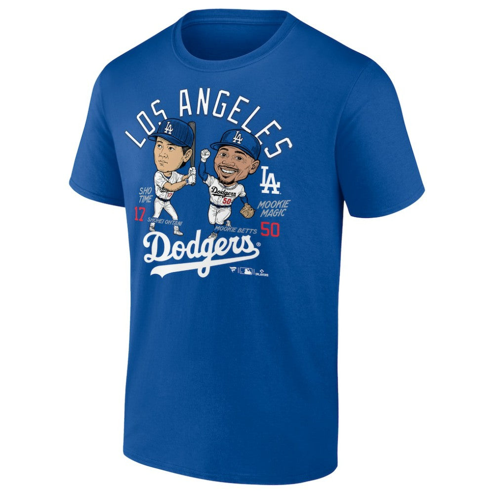 Mookie Betts & Shohei Ohtani Los Angeles Dodgers Player Duo T-Shirt Sale