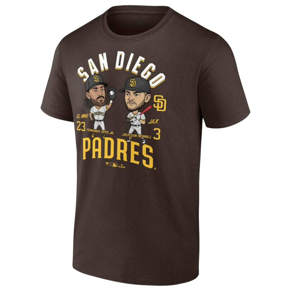 Fernando Tatis Jr. & Jackson Merrill San Diego Padres Player Duo T-Shirt On Sale