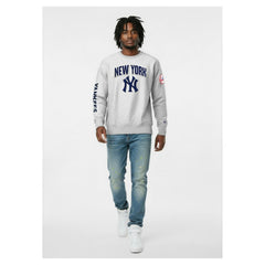 New York Yankees Champion Reverse Weave Chenille Sweatshirt Lifestyle