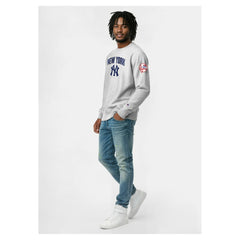 New York Yankees Champion Reverse Weave Chenille Sweatshirt Lifestyle