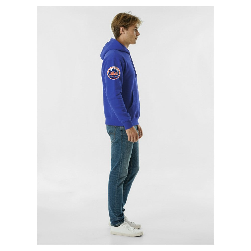 New York Mets Champion Reverse Weave Chenille Hoodie Lifestyle