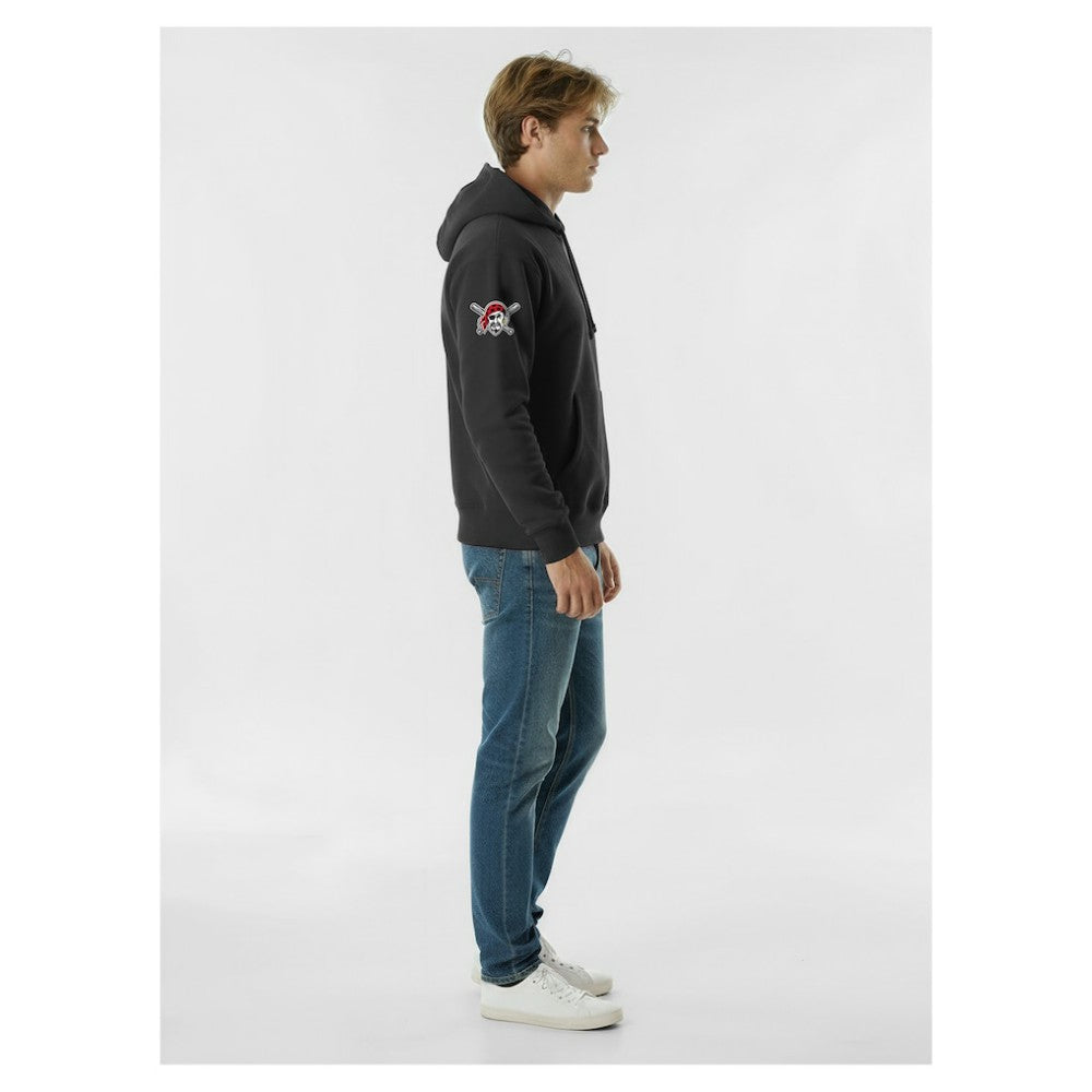 Pittsburgh Pirates Champion Reverse Weave Chenille Hoodie Lifestyle