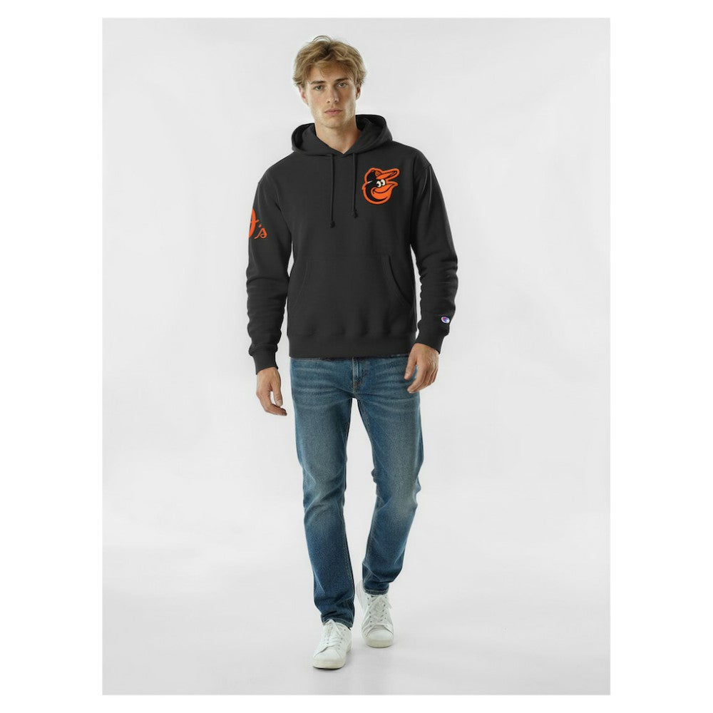 Baltimore Orioles Champion Reverse Weave Chenille Hoodie discount