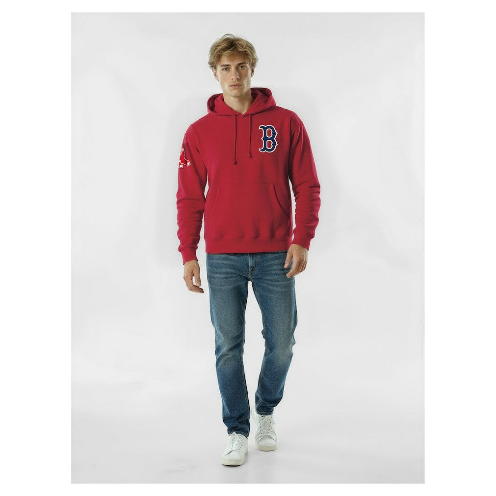 Boston Red Sox Champion Reverse Weave Chenille Hoodie Lifestyle