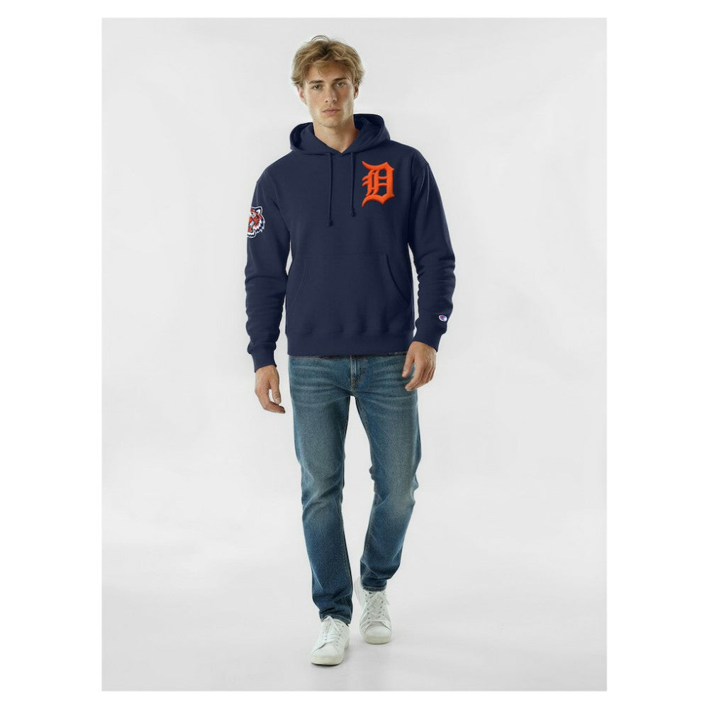 Detroit Tigers Champion Reverse Weave Chenille Hoodie discount