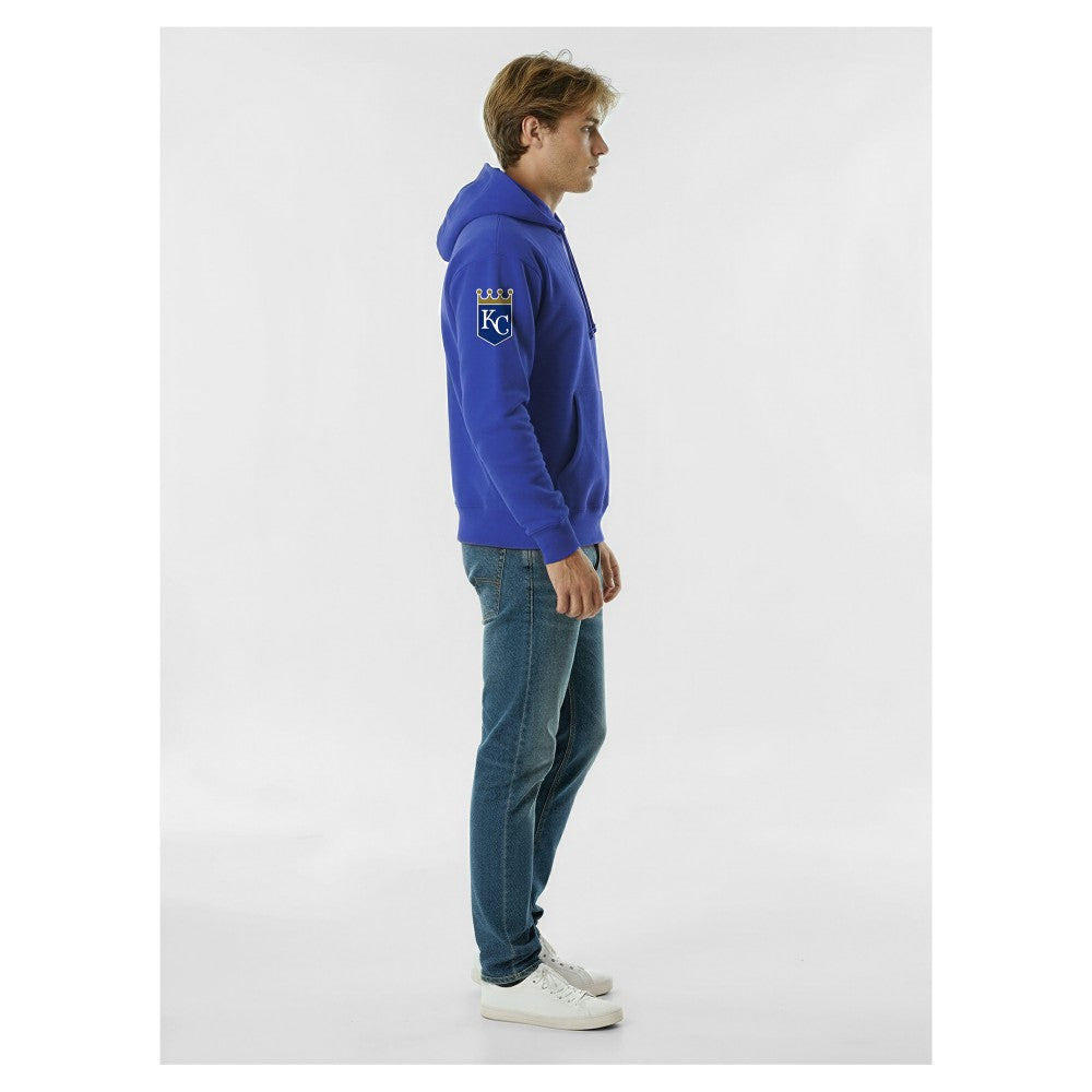 Kansas City Royals Champion Reverse Weave Chenille Hoodie On Sale
