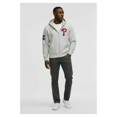 Philadelphia Phillies Champion Reverse Weave Chenille Full-Zip Hoodie for sale