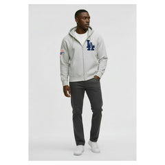 Los Angeles Dodgers Champion Reverse Weave Chenille Full-Zip Hoodie discount
