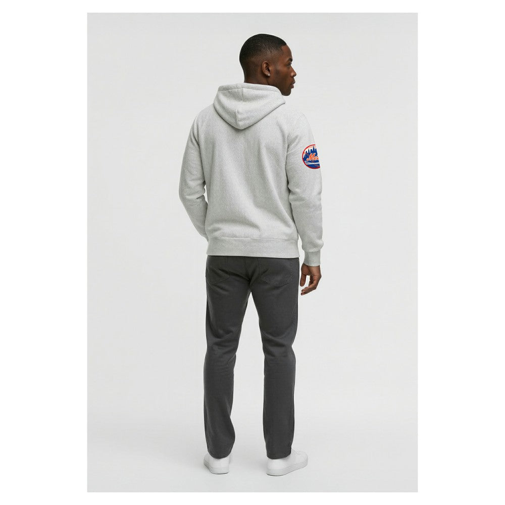 New York Mets Champion Reverse Weave Chenille Full-Zip Hoodie Online