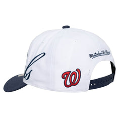 Washington Nationals Mitchell & Ness Unisex XL Script Pro Crown Adjustable Hat Clearance