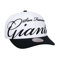 San Francisco Giants Mitchell & Ness Unisex XL Script Pro Crown Adjustable Hat Sale