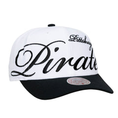 Pittsburgh Pirates Mitchell & Ness Unisex XL Script Pro Crown Adjustable Hat Clearance