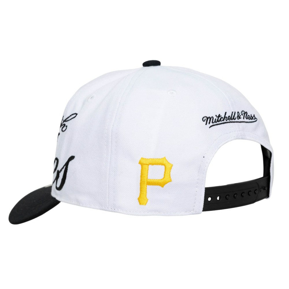 Pittsburgh Pirates Mitchell & Ness Unisex XL Script Pro Crown Adjustable Hat Clearance