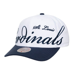 St. Louis Cardinals Mitchell & Ness Unisex XL Script Pro Crown Adjustable Hat for sale