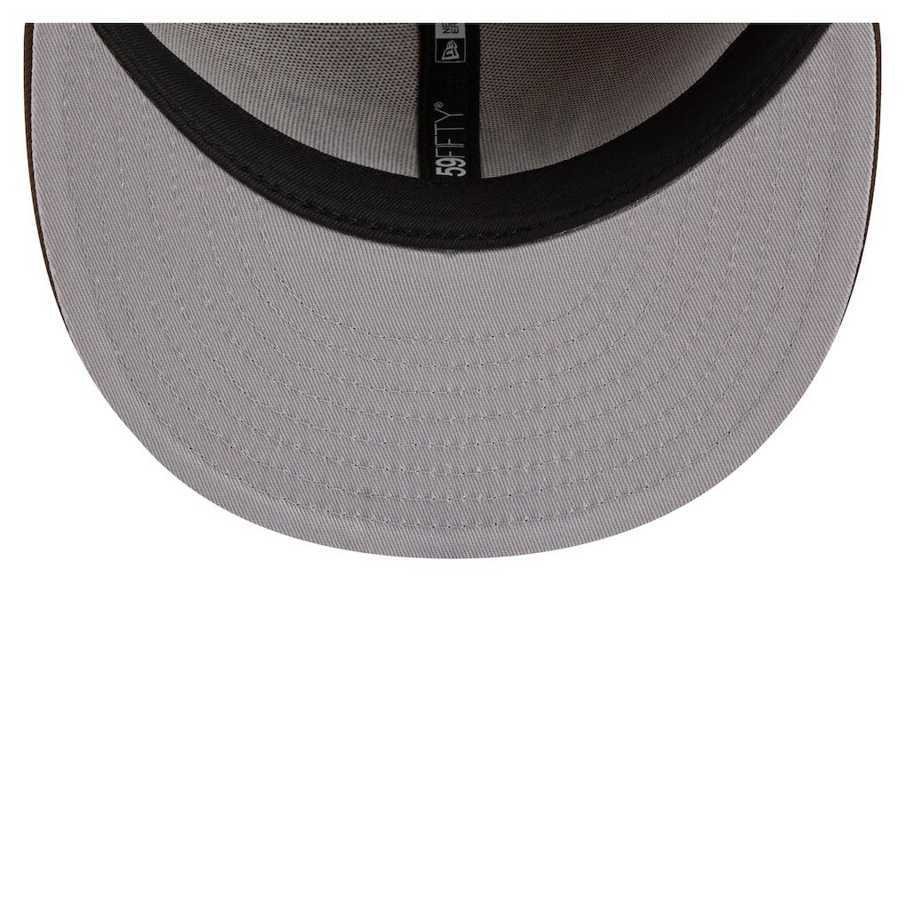 Washington Commanders New Era Two-Tone Walnut 59FIFTY Fitted Hat Light Brown/Dark Brown - NFL