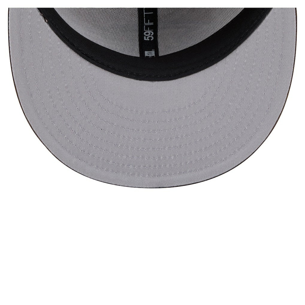 Baltimore Ravens New Era Two-Tone Walnut 59FIFTY Fitted Hat Light Brown/Dark Brown - NFL