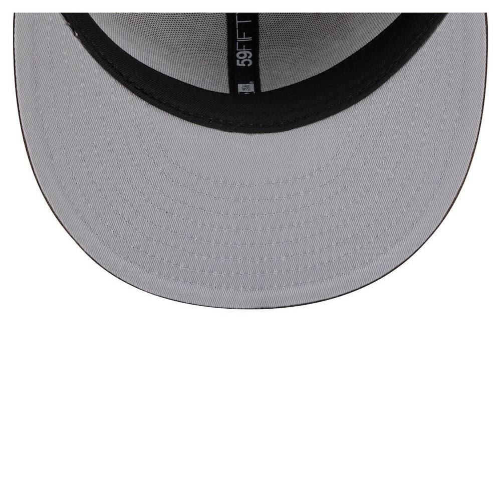 Baltimore Ravens New Era Two-Tone Walnut 59FIFTY Fitted Hat Light Brown/Dark Brown - NFL