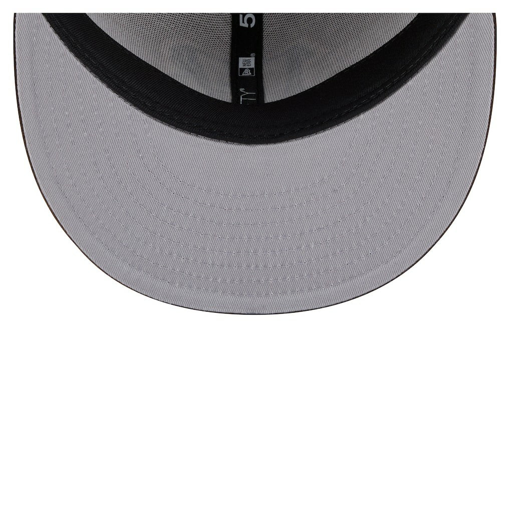 Cincinnati Bengals New Era Two-Tone Walnut 59FIFTY Fitted Hat Light Brown/Dark Brown - NFL