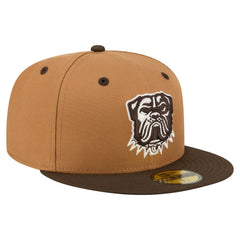 Cleveland Browns New Era Two-Tone Walnut 59FIFTY Fitted Hat Light Brown/Dark Brown - NFL