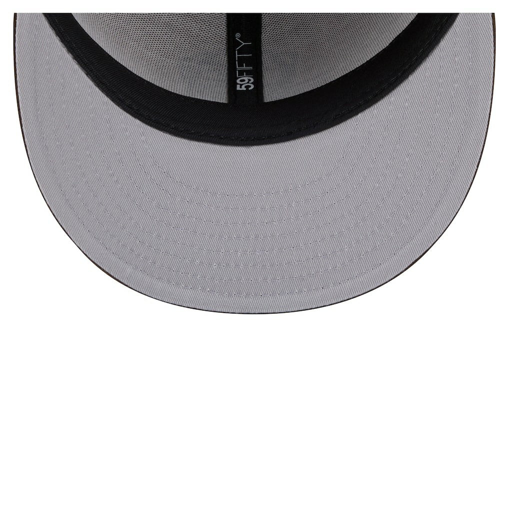Cleveland Browns New Era Two-Tone Walnut 59FIFTY Fitted Hat Light Brown/Dark Brown - NFL
