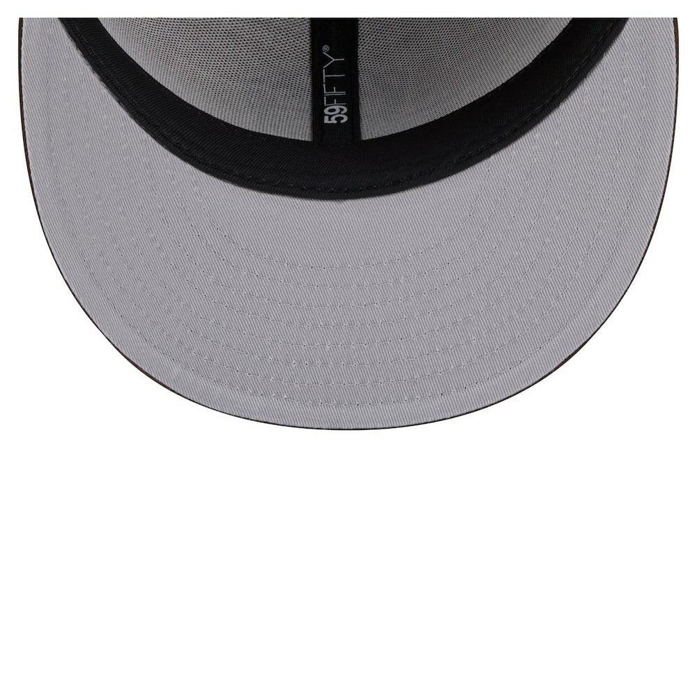 Cleveland Browns New Era Two-Tone Walnut 59FIFTY Fitted Hat Light Brown/Dark Brown - NFL