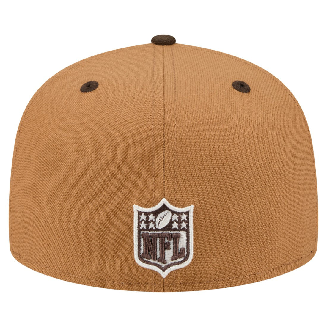 Green Bay Packers New Era Two-Tone Walnut 59FIFTY Fitted Hat Light Brown/Dark Brown - NFL