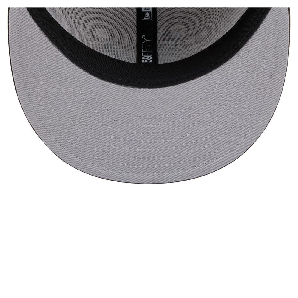 Houston Texans New Era Two-Tone Walnut 59FIFTY Fitted Hat Light Brown/Dark Brown - NFL