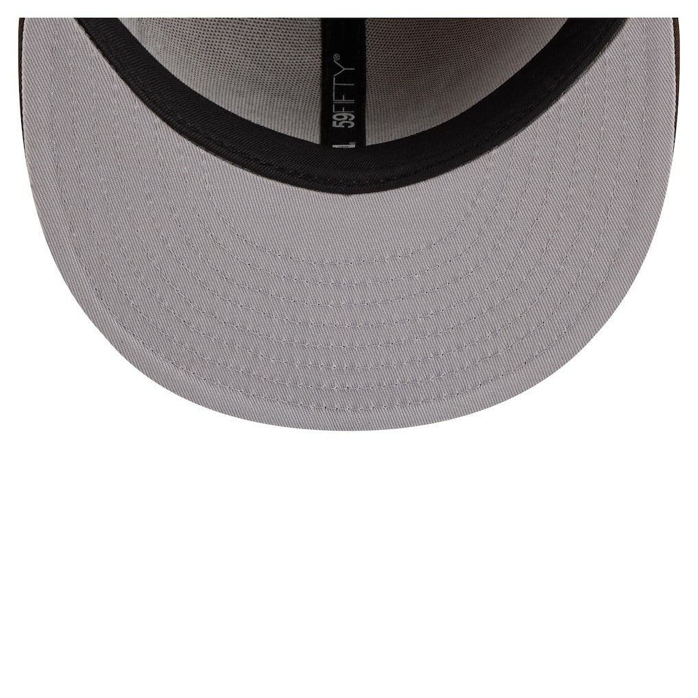 Jacksonville Jaguars New Era Two-Tone Walnut 59FIFTY Fitted Hat Light Brown/Dark Brown - NFL