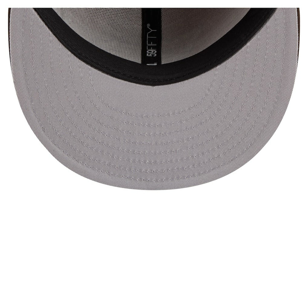 Jacksonville Jaguars New Era Two-Tone Walnut 59FIFTY Fitted Hat Light Brown/Dark Brown - NFL