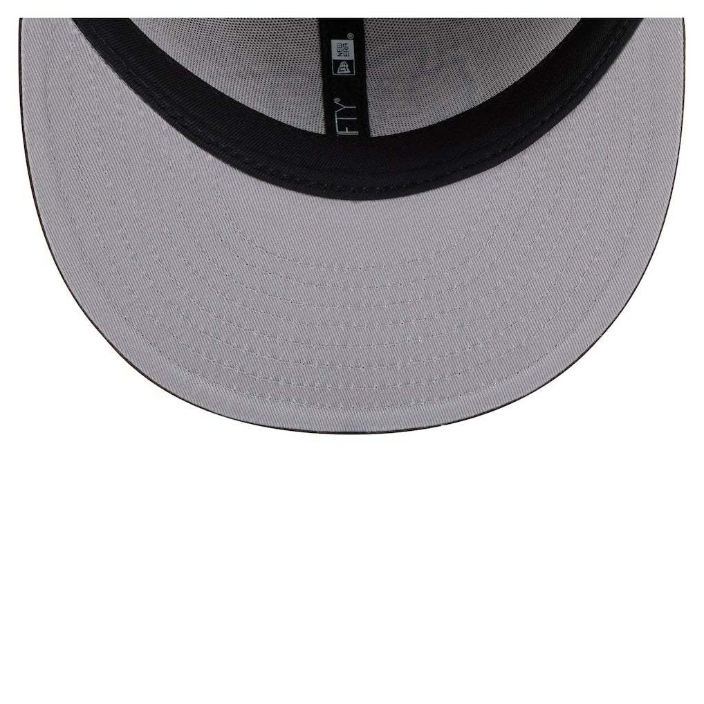 Kansas City Chiefs New Era Two-Tone Walnut 59FIFTY Fitted Hat Light Brown/Dark Brown - NFL