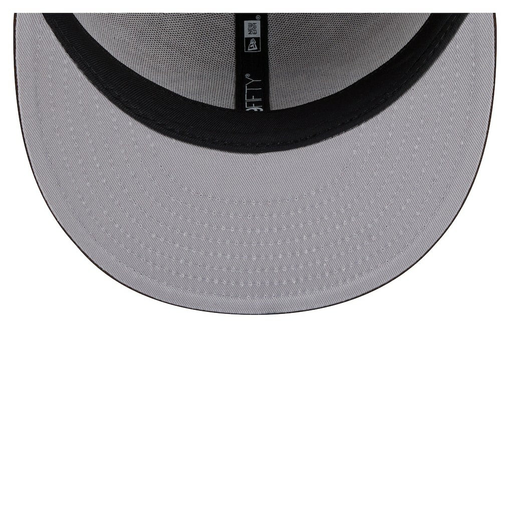 Los Angeles Chargers New Era Two-Tone Walnut 59FIFTY Fitted Hat Light Brown/Dark Brown - NFL