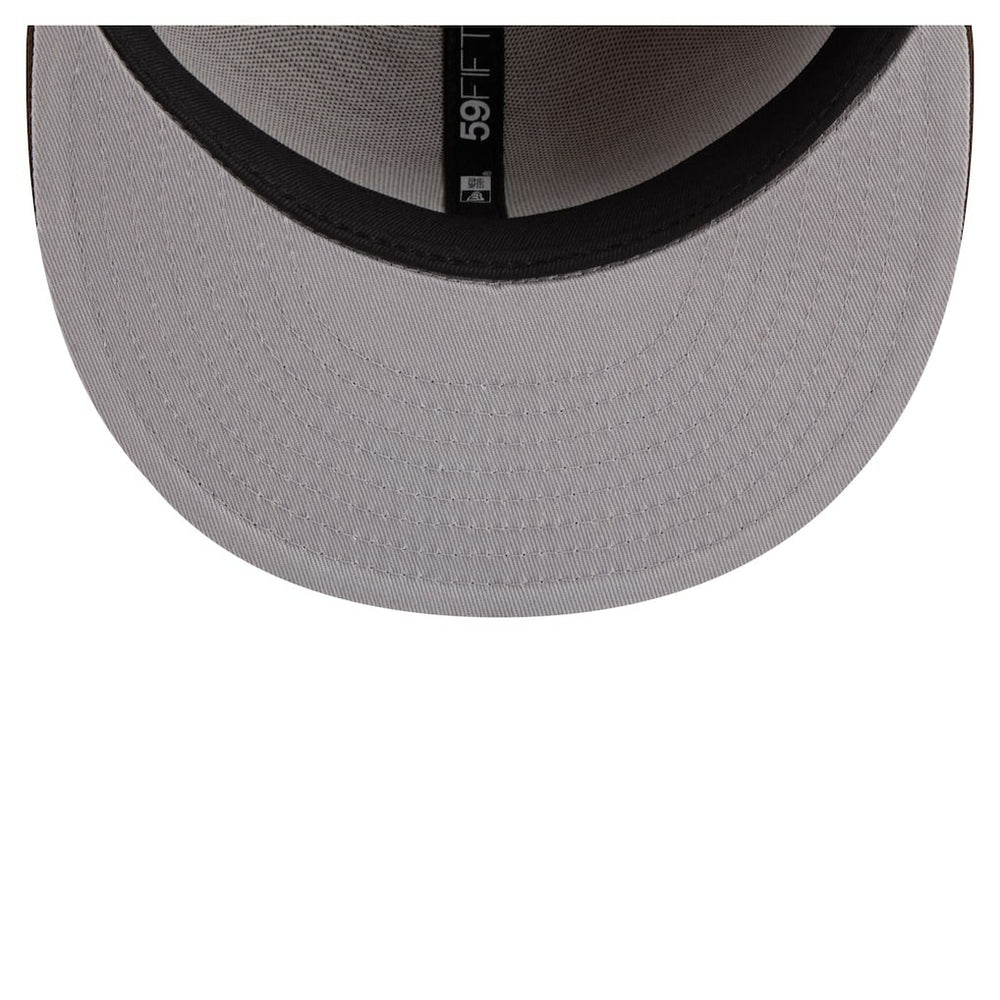 Minnesota Vikings New Era Two-Tone Walnut 59FIFTY Fitted Hat Light Brown/Dark Brown - NFL