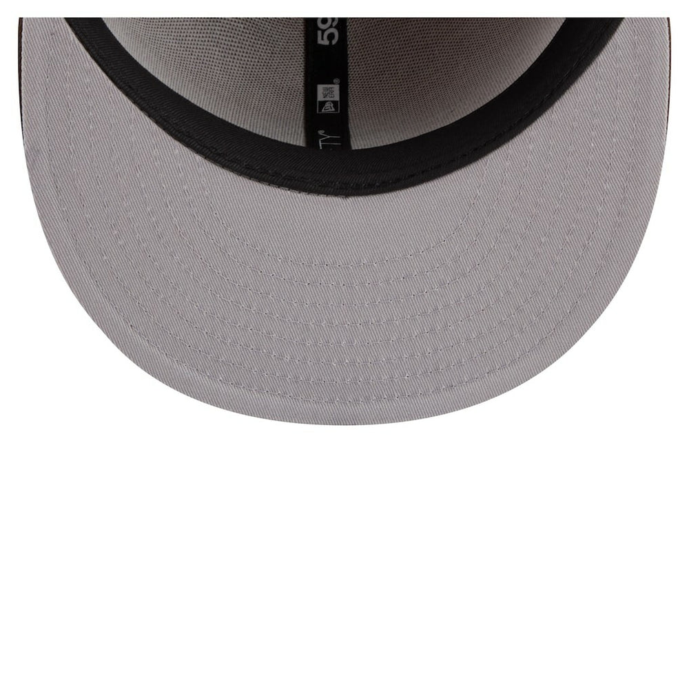 New Orleans Saints New Era Two-Tone Walnut 59FIFTY Fitted Hat Light Brown/Dark Brown - NFL