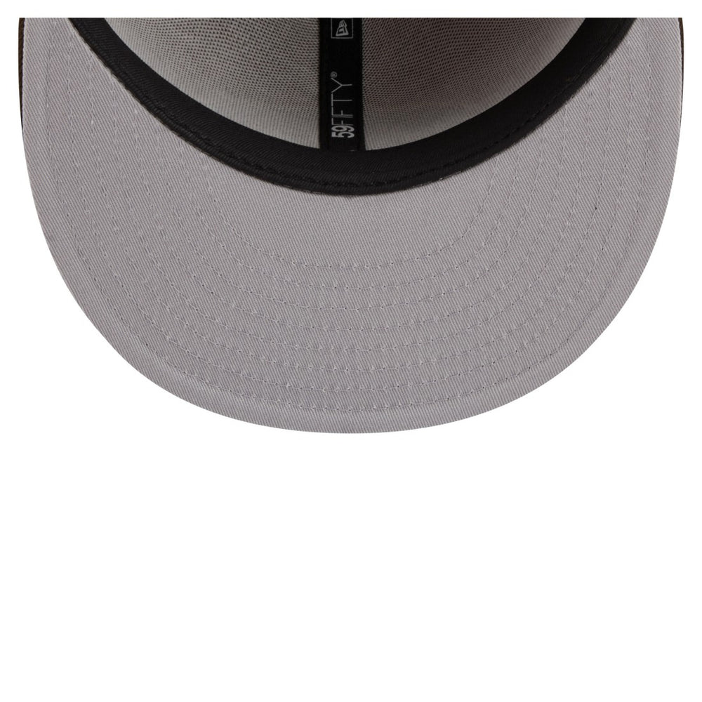 New York Jets New Era Two-Tone Walnut 59FIFTY Fitted Hat Light Brown/Dark Brown - NFL