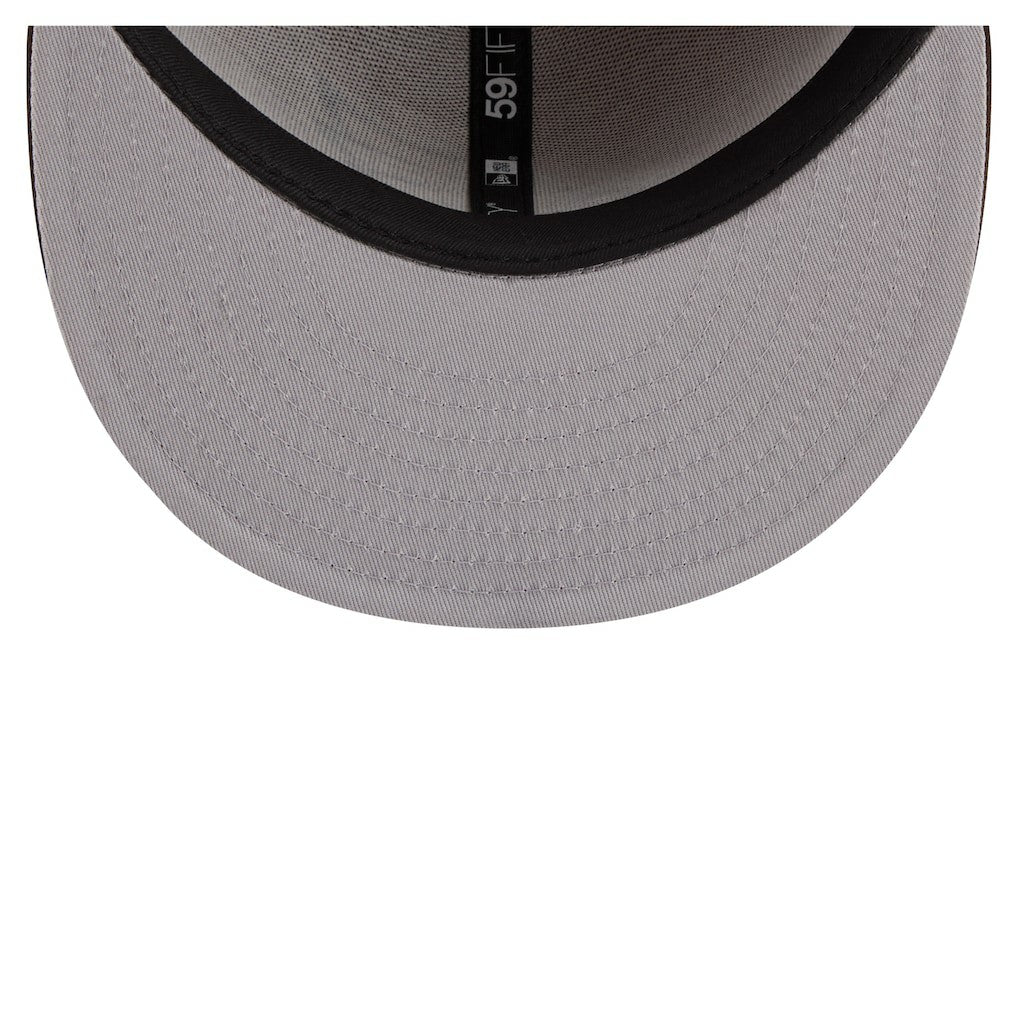 Philadelphia Eagles New Era Two-Tone Walnut 59FIFTY Fitted Hat Light Brown/Dark Brown - NFL