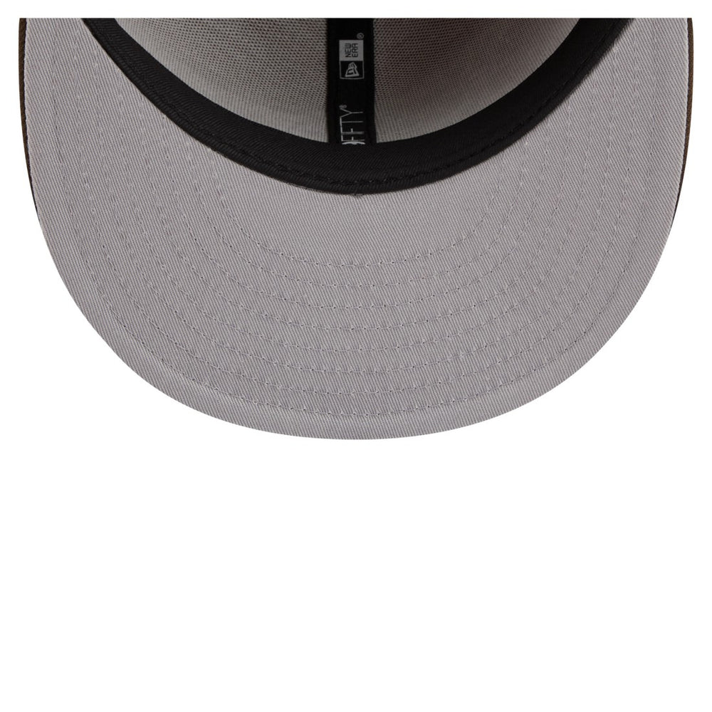 Tennessee Titans New Era Two-Tone Walnut 59FIFTY Fitted Hat Light Brown/Dark Brown - NFL