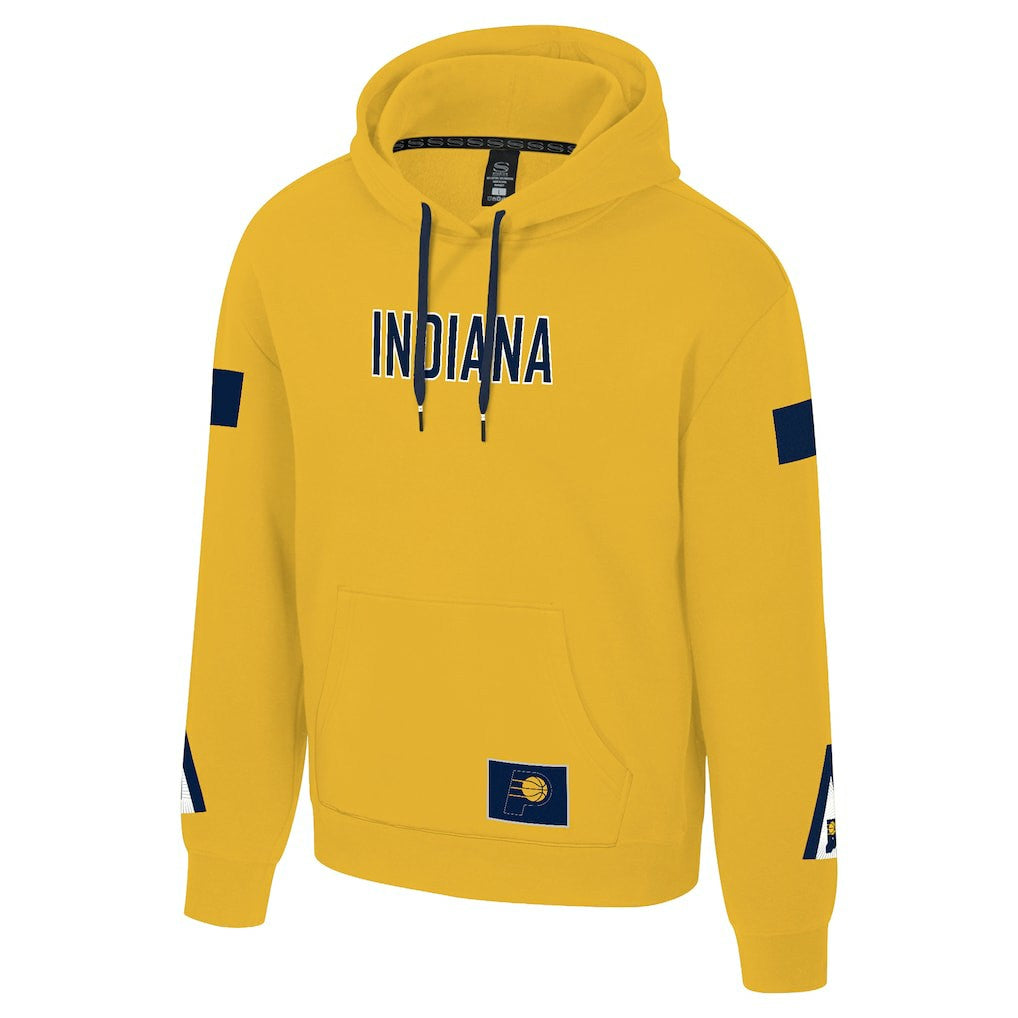 NBA - Indiana Pacers Stadium Essentials Unisex NBA Legends City Star Fleece Hoodie - Gold