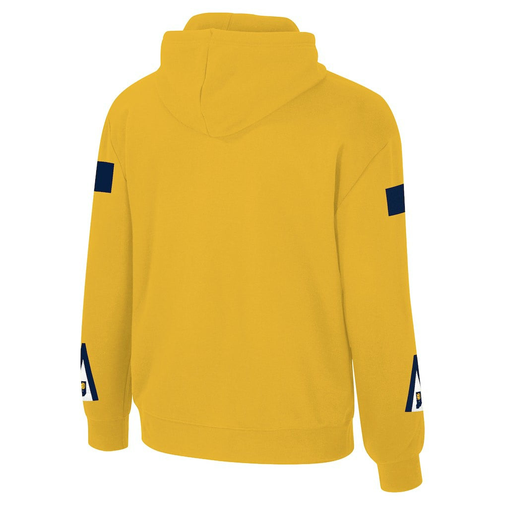 NBA - Indiana Pacers Stadium Essentials Unisex NBA Legends City Star Fleece Hoodie - Gold