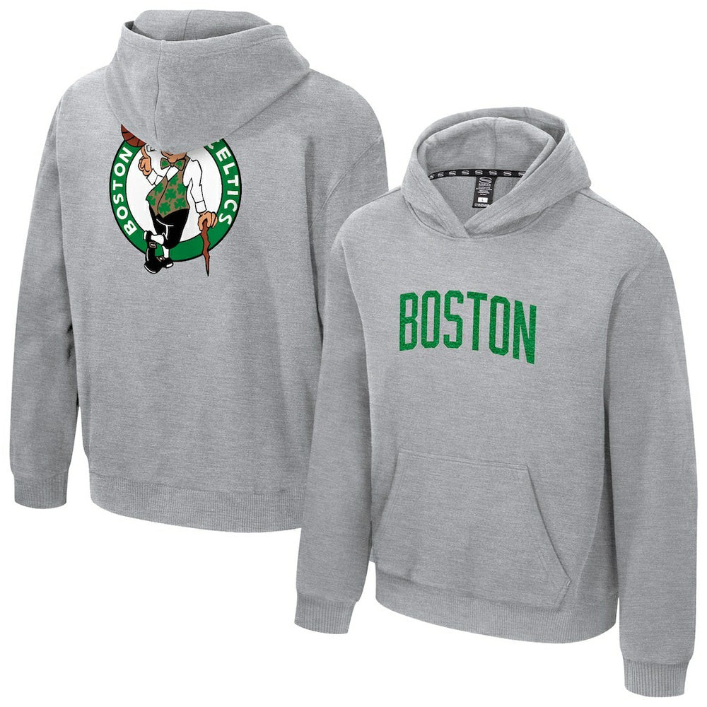 NBA - Boston Celtics Stadium Essentials Unisex First Team Club Level Hoodie - Heather Gray