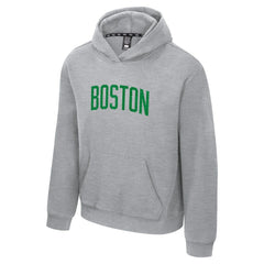 NBA - Boston Celtics Stadium Essentials Unisex First Team Club Level Hoodie - Heather Gray