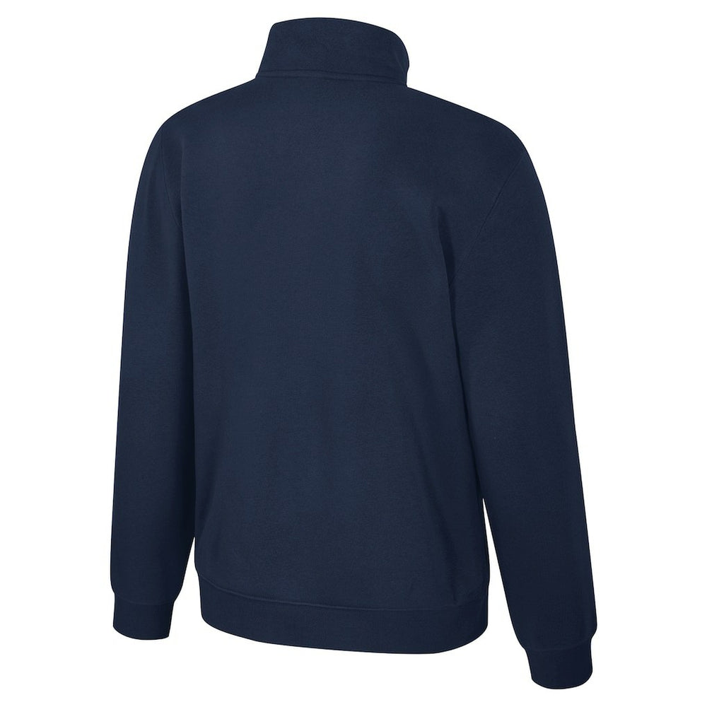 NBA - Oklahoma City Thunder Stadium Essentials Unisex First Team Trainer Quarter-Zip Pullover - Navy